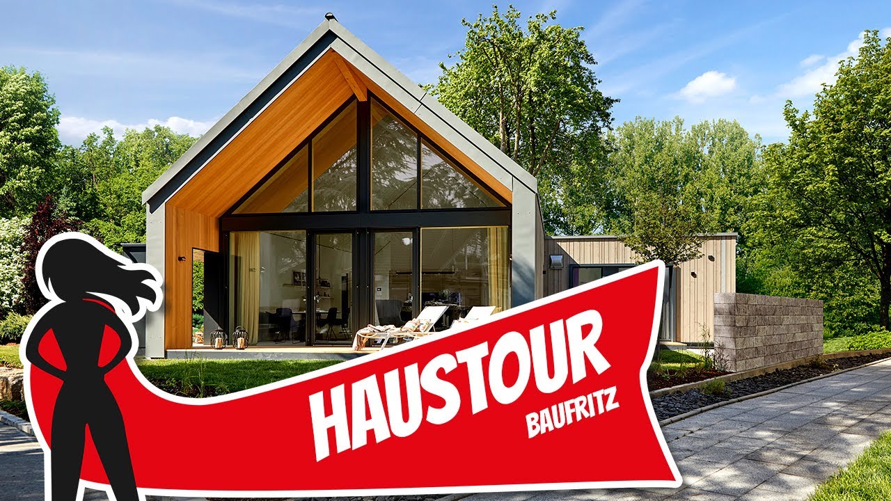 Haustour: Barrierefreier Bungalow - Neues wohngesundes Fertighaus von Baufritz | Hausbau Helden