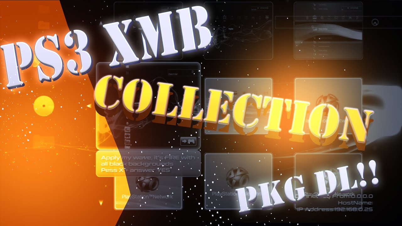 [HEN/CFW/P33] XMB PKG COLLECTION, WAVES, PSN ICONS, FONTS, COLDBOOTS, THEMES / FREEE DOWNLOAD!!