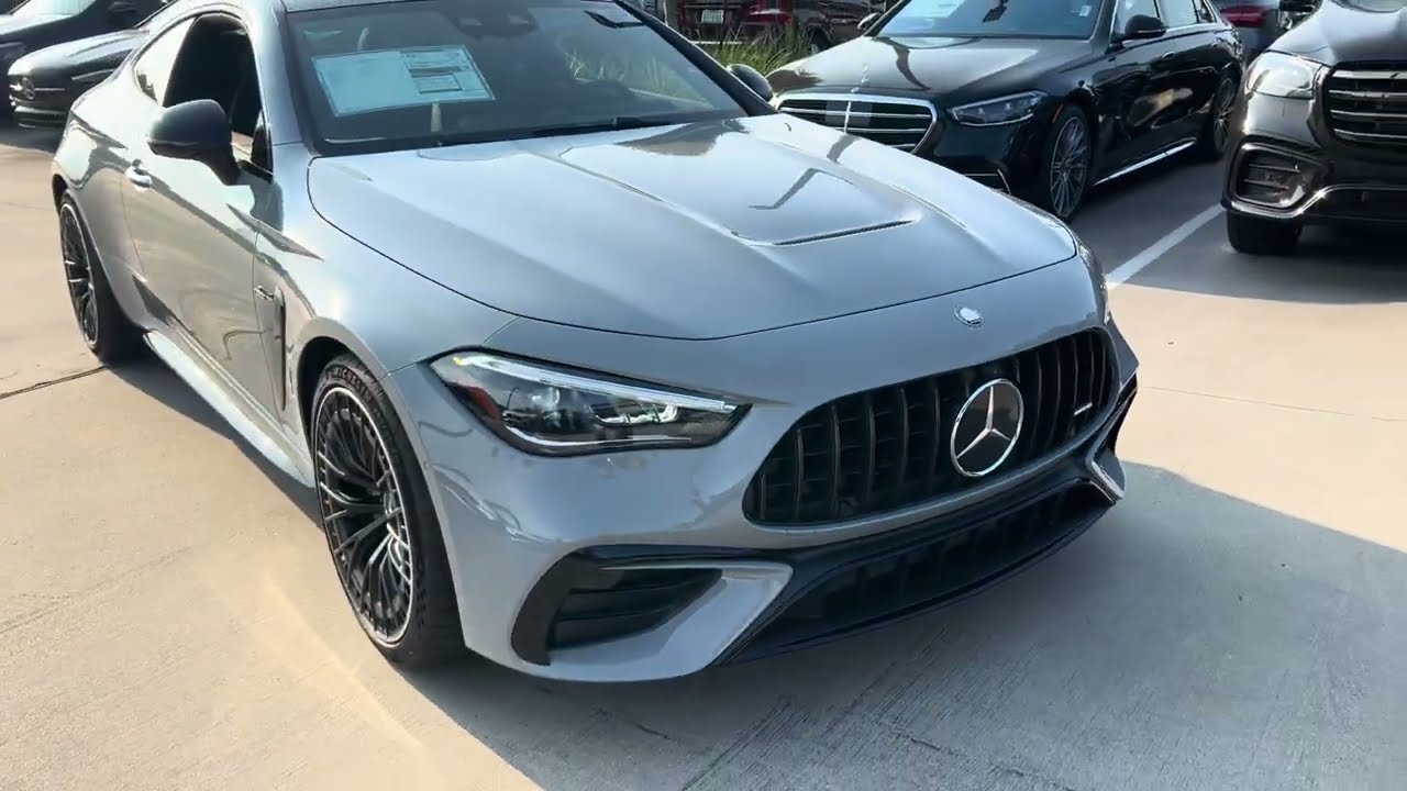 2025 CLE 53 AMG Coupe Alpine Grey - Exterior, Interior 