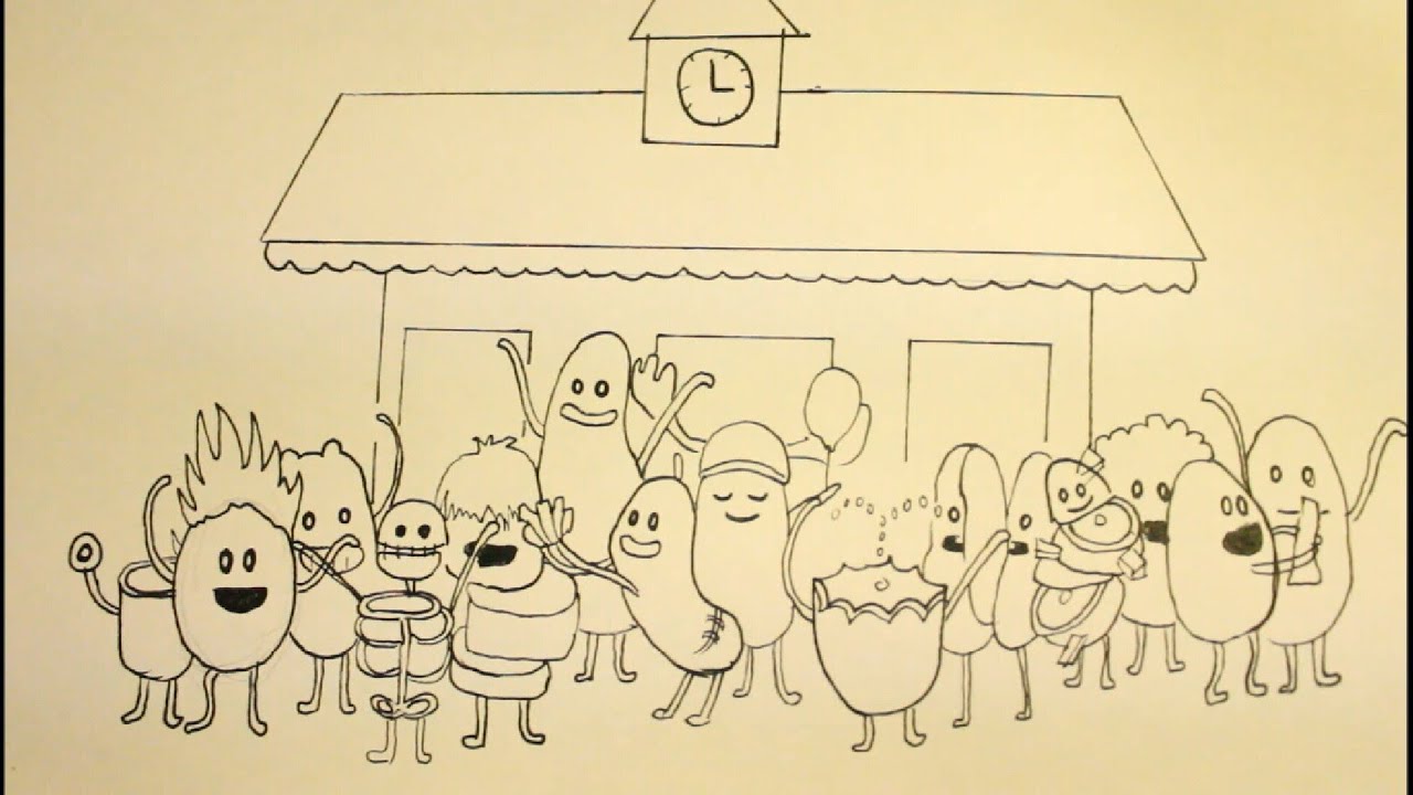 How To Draw Dumb Ways To Die Characters| Tutorial|Parody|Easy|Step By Step