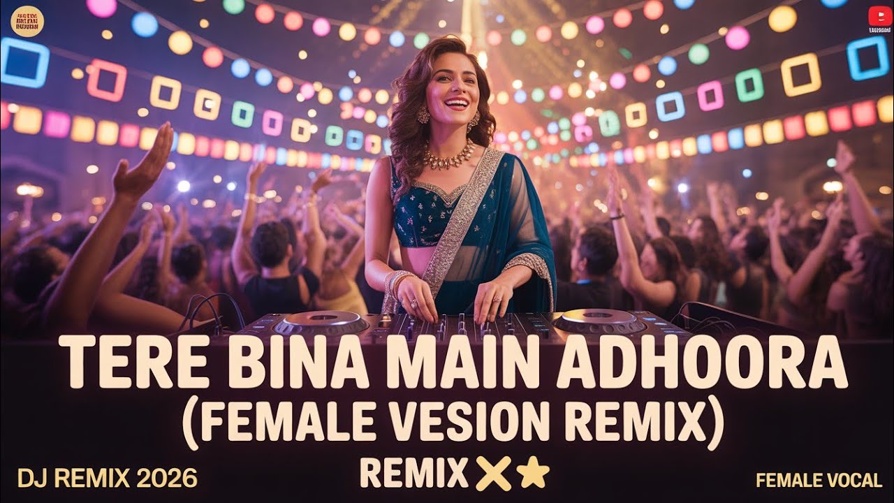 Tere Bina Main Adhoora (DJ Remix) – Female Version | Heart Touching Love Mashup | Riya Tharu 