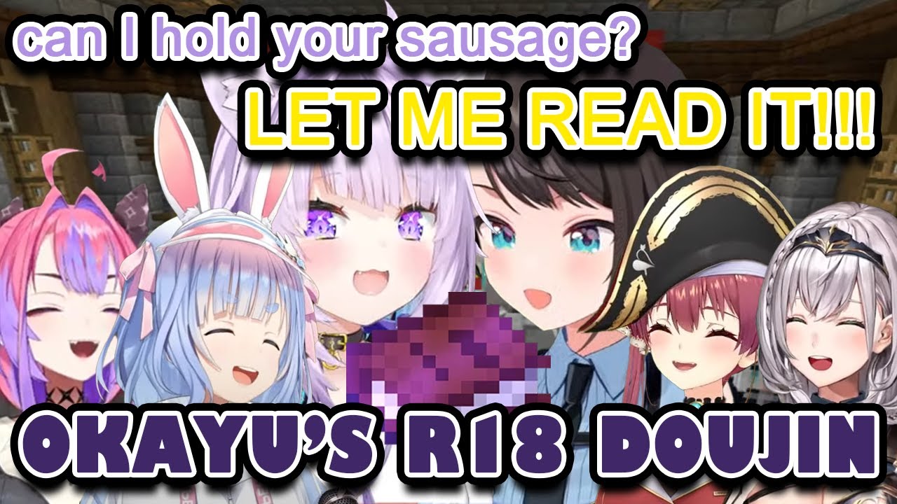[ALL POVs] The Legendary Saga of Okayu's R18 Doujin on HoloServer MC ft. Threats, Pranks, & Betrayal