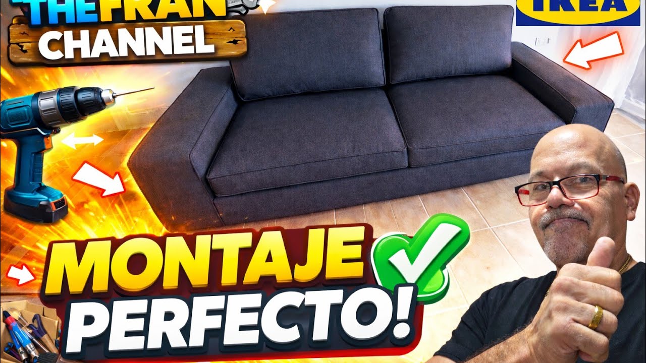 😱 CÓMO MONTAR EL SOFÁ KIVIK DE IKEA SIN ERRORES | GUÍA PASO A PASO 🛋️
