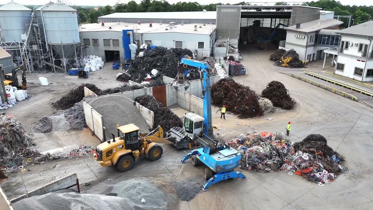 Zakład recyklingu Hemarpol - jak odzyskujemy surowce z kabli.