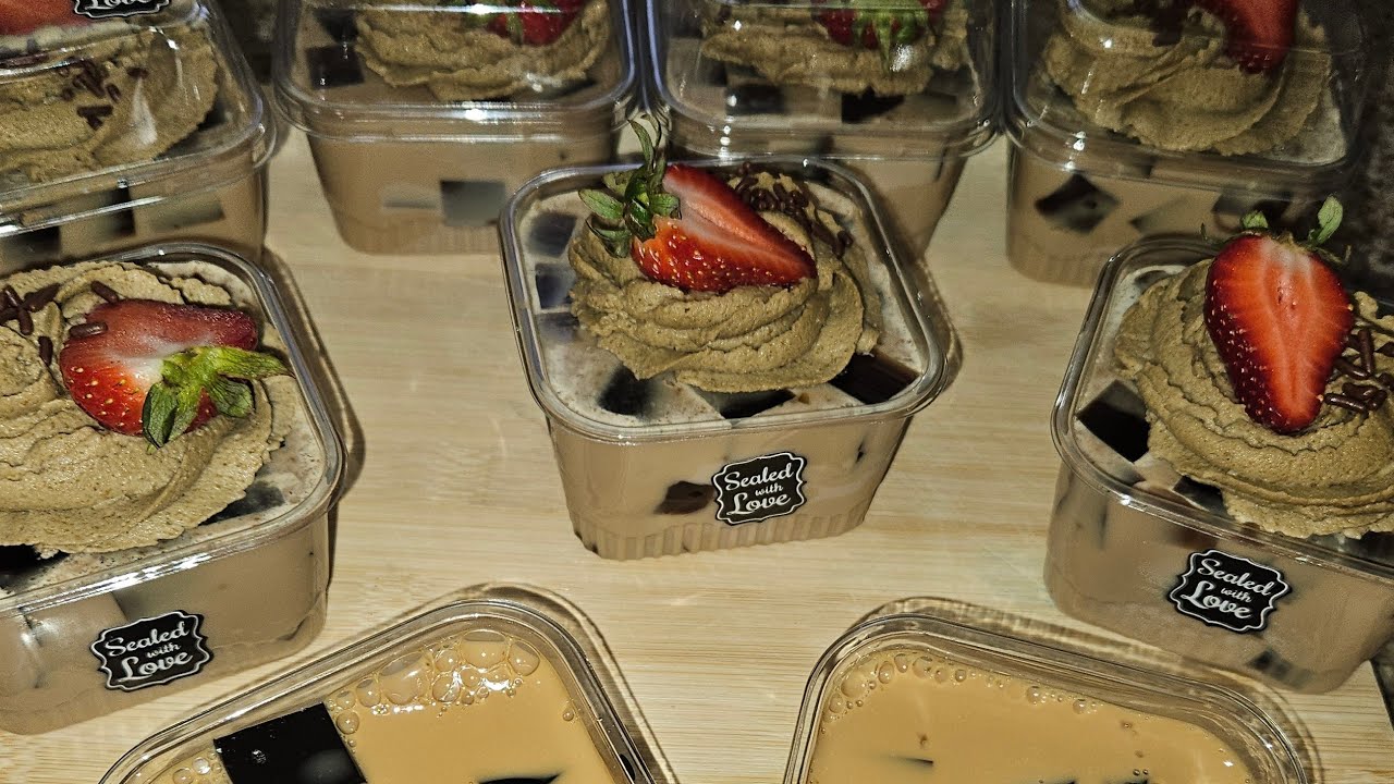 Gelatina Mosaico sabor café