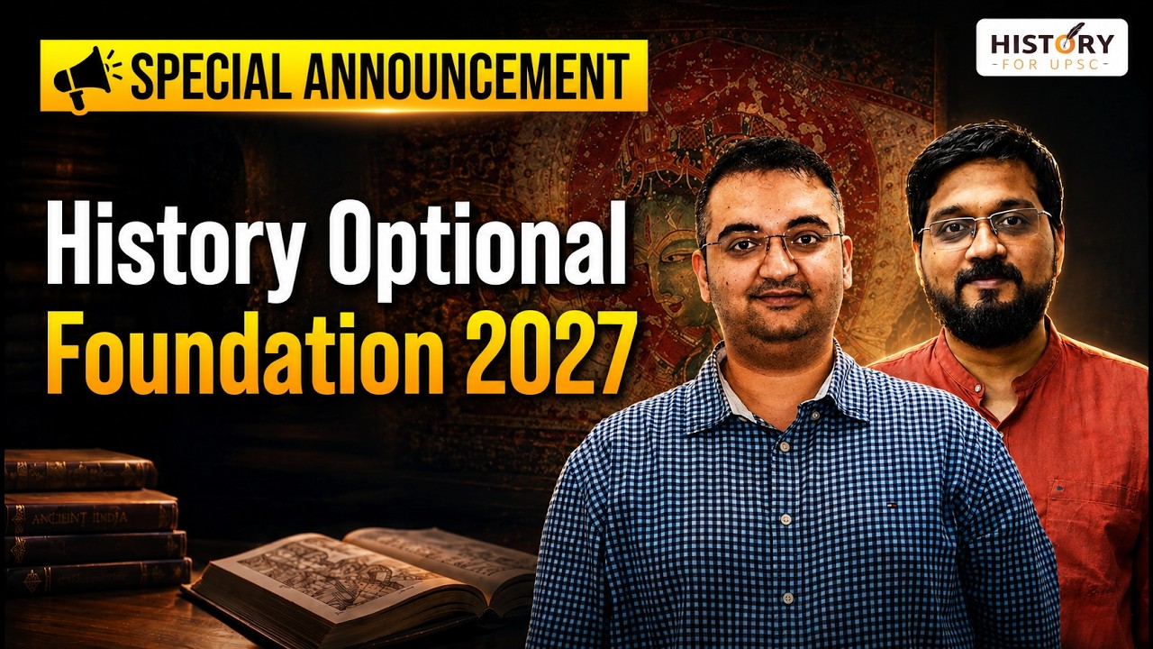 Upinder Singh for UPSC&mdash;What to Read | History Optional Foundation 2027 Launched