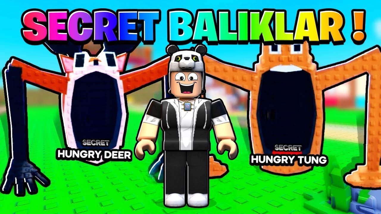 ÇOK GİZLİ Olan SECRET Balıkları Sonunda Aldım! - Roblox