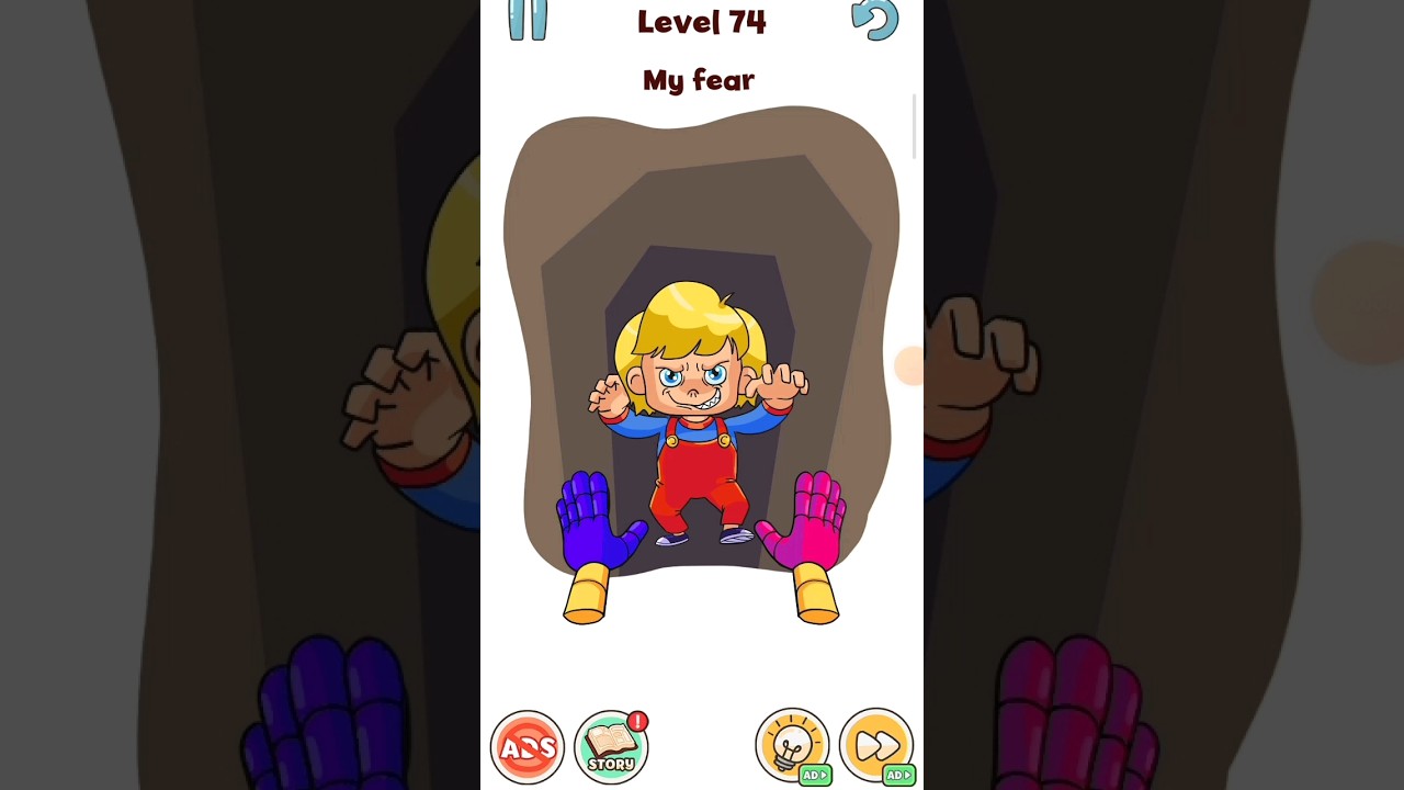 DOP 6 Cho Cho Charles Train Escape Level 74 Gameplay #shorts #ytshorts #viral #choochootrain