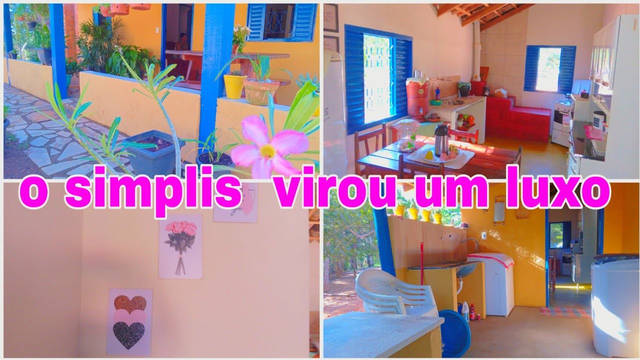 A CASINHA  DA ROÇA  FICOU  LINDA /TOUR POS MUDANÇA!!