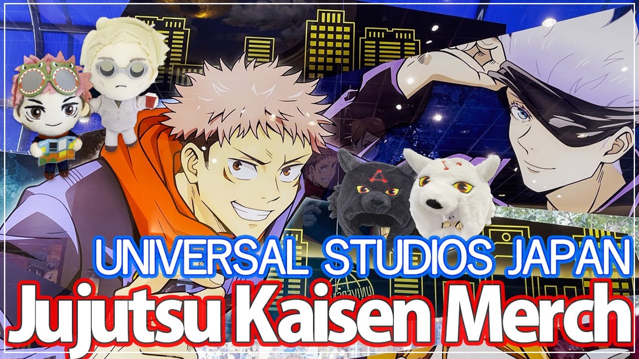 Jujutsu-Kaisen merchandise tour 2022 at Universal Studios Japan