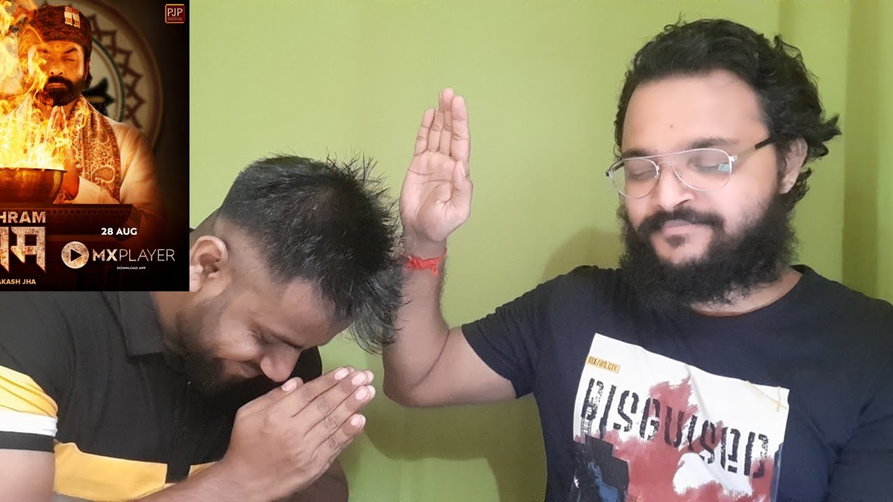 Aashram Trailer Reaction | Bobby Deol| Prakash Jha| MX Original Series| MX Player| Awesome Reactions