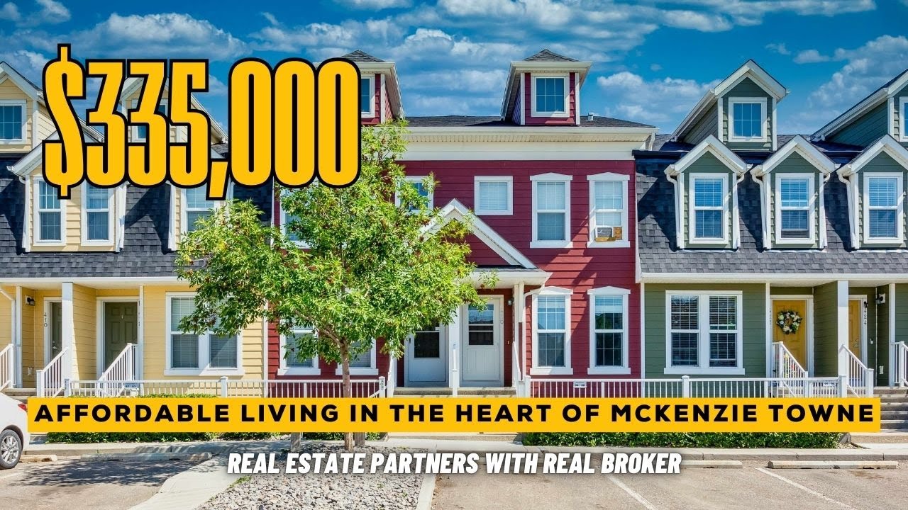 Bright Townhome With Over 1,000 SQFT Close To Amenities In McKenzie Towne!