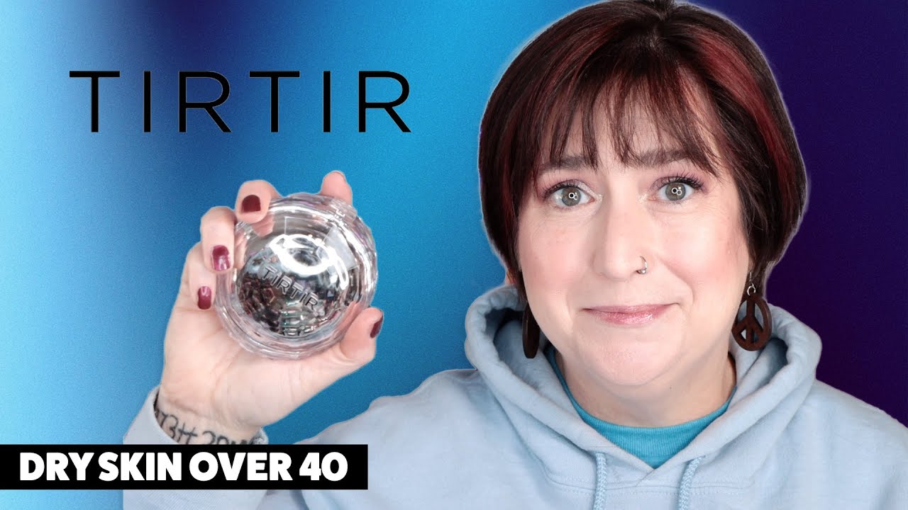 TIR TIR MASK FIT CRYSTAL MESH FOUNDATION | Dry Skin Review & Wear Test