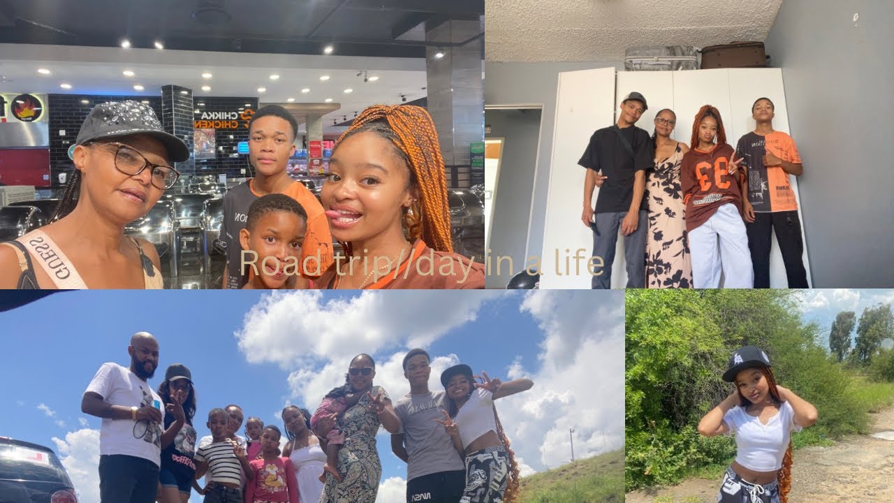Day in a life \\ Small family road trip 🫶🏽