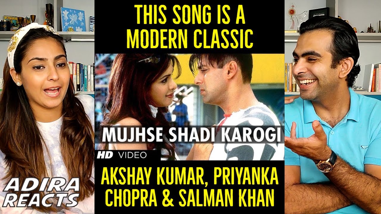 Mujhse Shaadi Karogi Song Reaction Video | Hindi Movie Song Reaction By Foreigners