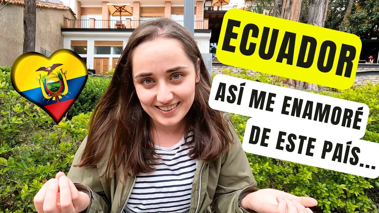 😍 👉Así esta GRINGA SE ENAMORÓ DE ECUADOR 🇪🇨 Mi historia en este hermoso país 🥰