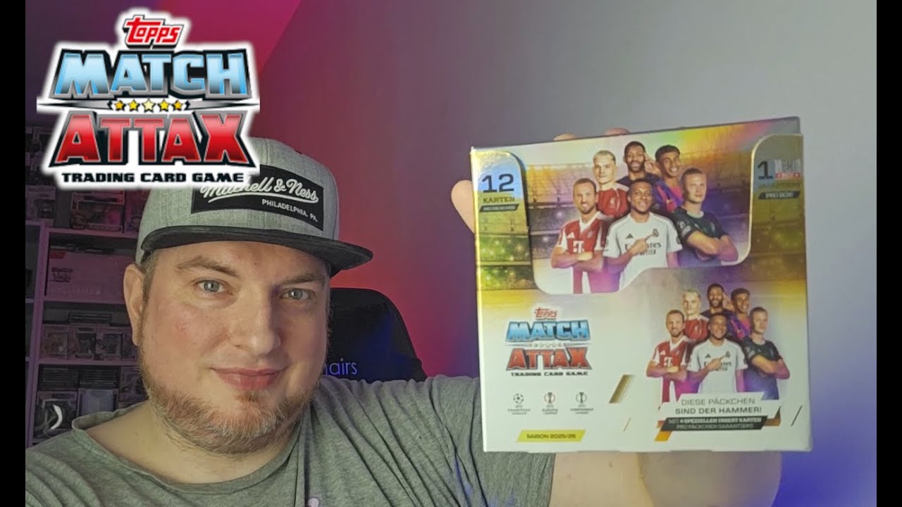 TOPPS MATCH ATTAX CHAMPIONS LEAGUE 2025/26 - Komplettes Display