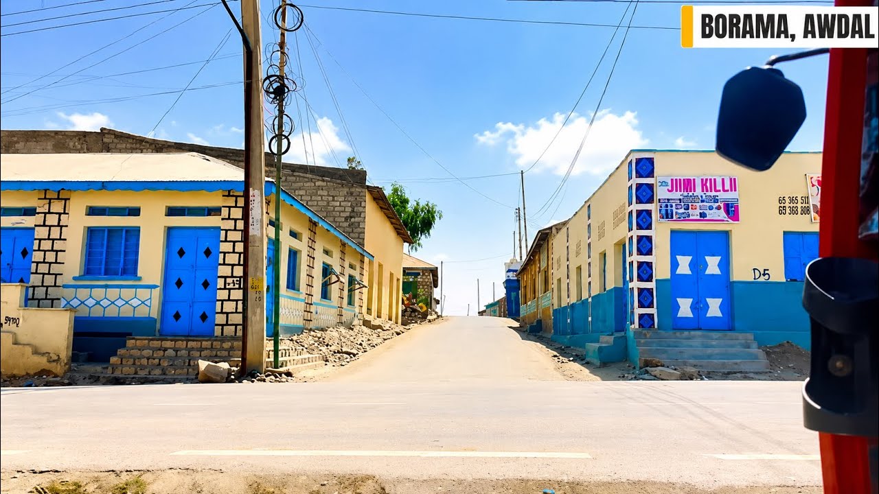 4k Driving in Somaliland | Most Beautiful City in Somaliland ( Borama / Awdal ) 4k60fps