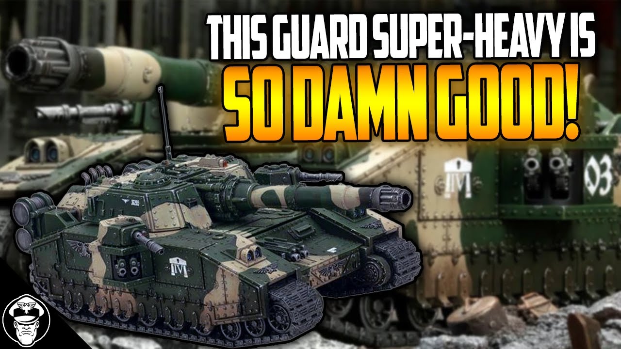 TITAN KILLER! The Shadowsword So Damn GOOD! | Astra Militarum | Warhammer 40,000