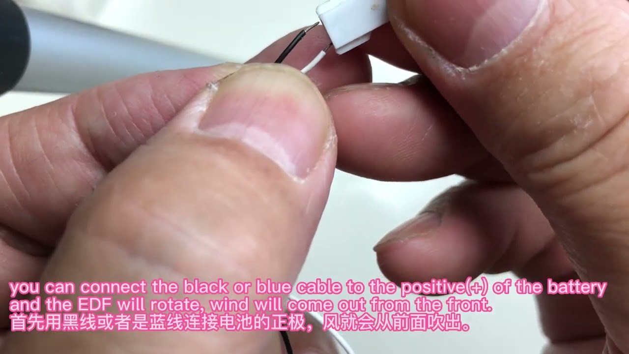 How to make K30 30mm duced fan run smoothly