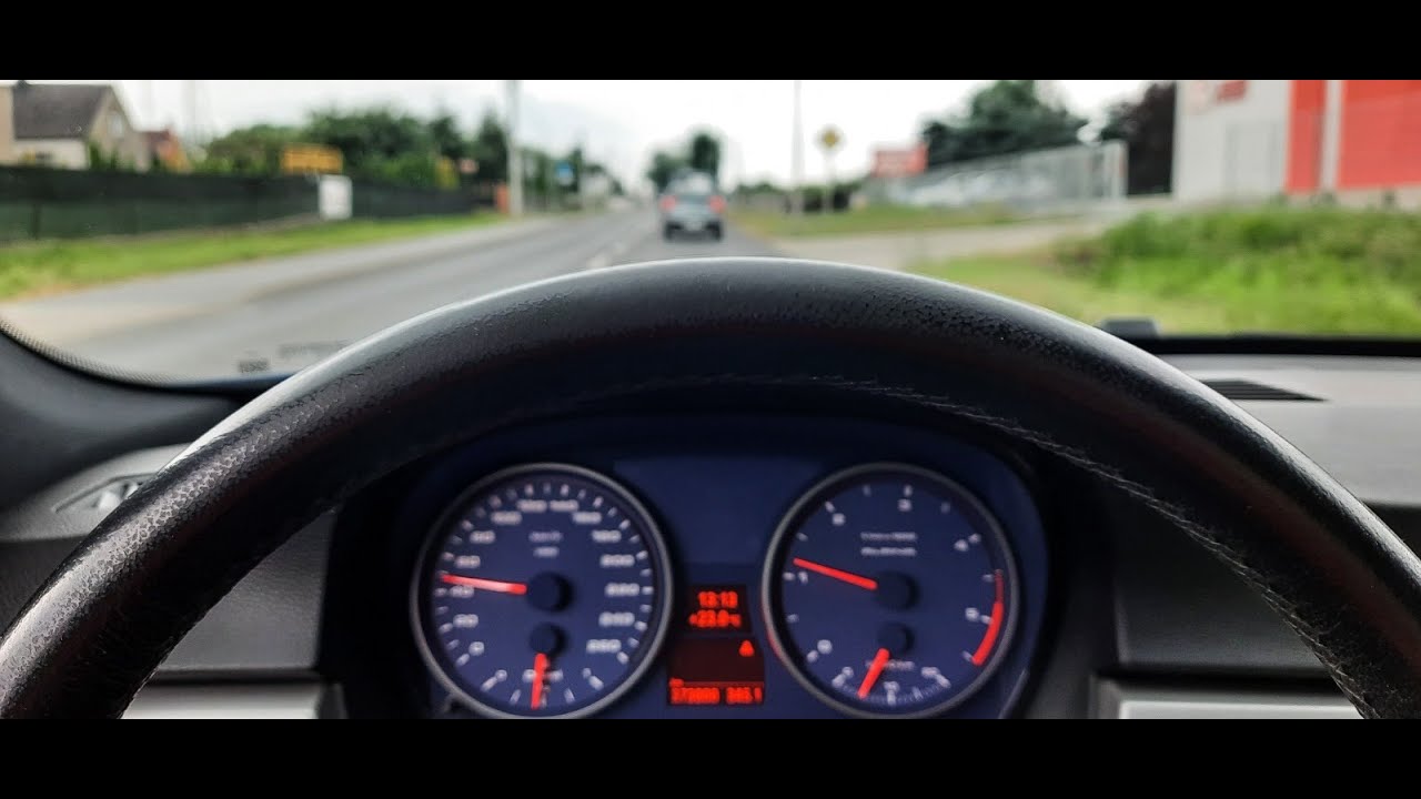 Alpina D3 2.0 200km Hybrid Turbo acceleration in 4-gear