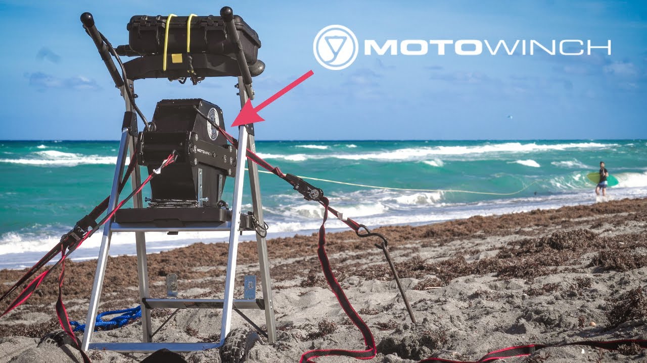 HOMEMADE Moto Winch Cart - What Happens When We Try It...?