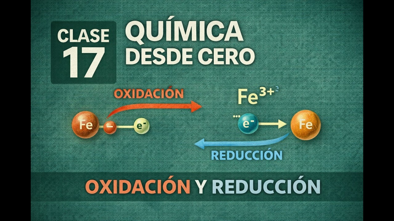 Química desde Cero 🧪 | Clase 17 – Oxidación y Reducción