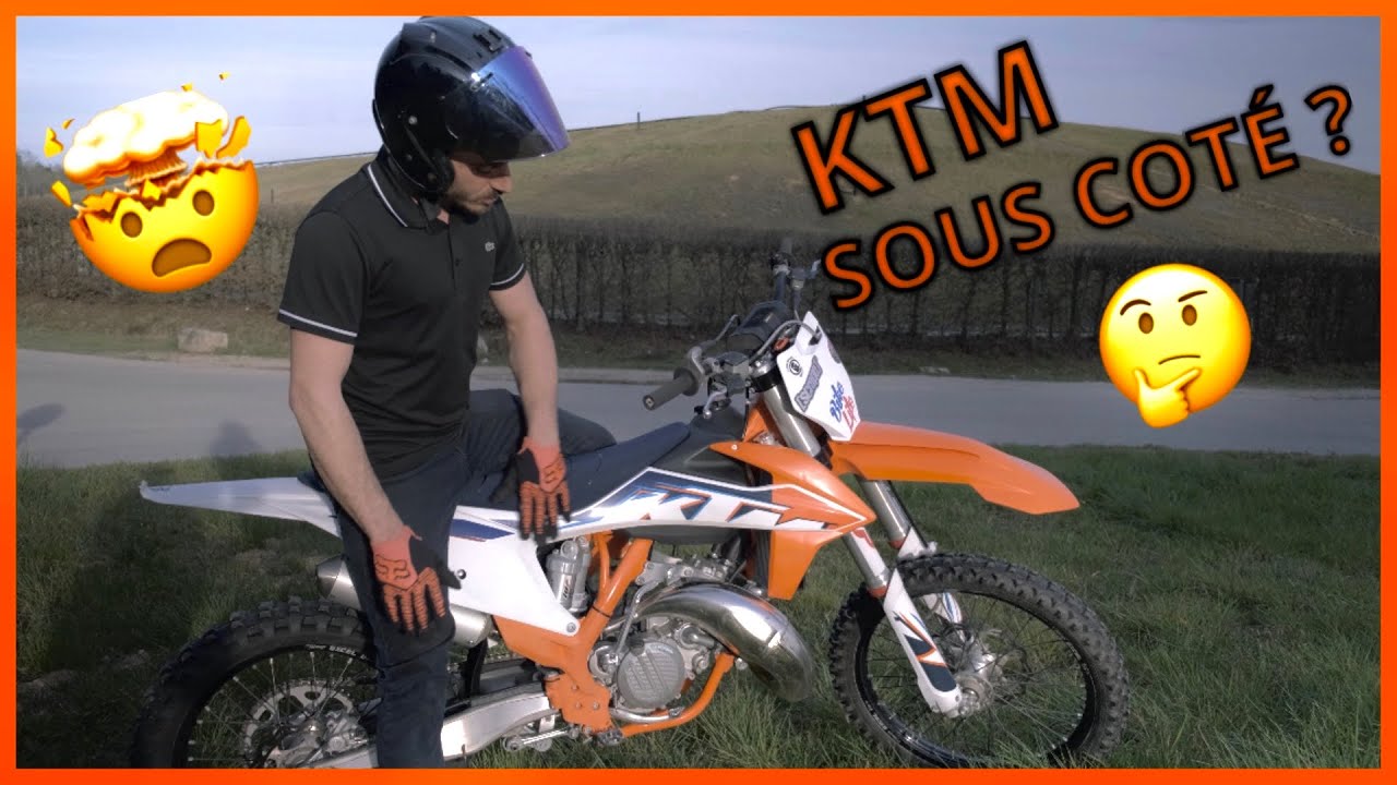 125 SX 2022 UNE MOTO SOUS CÔTÉ DANS LE CROSS BITUME ?