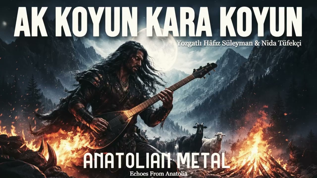 Hâfız Süleyman - Ak Koyun Kara Koyun | Metal Cover | Anatolian Folk | AI Music