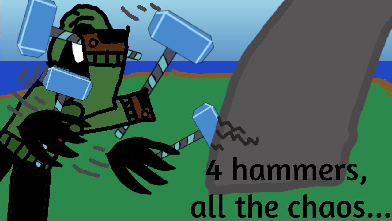 Using 4 hammers! for chaos in NDSl!!