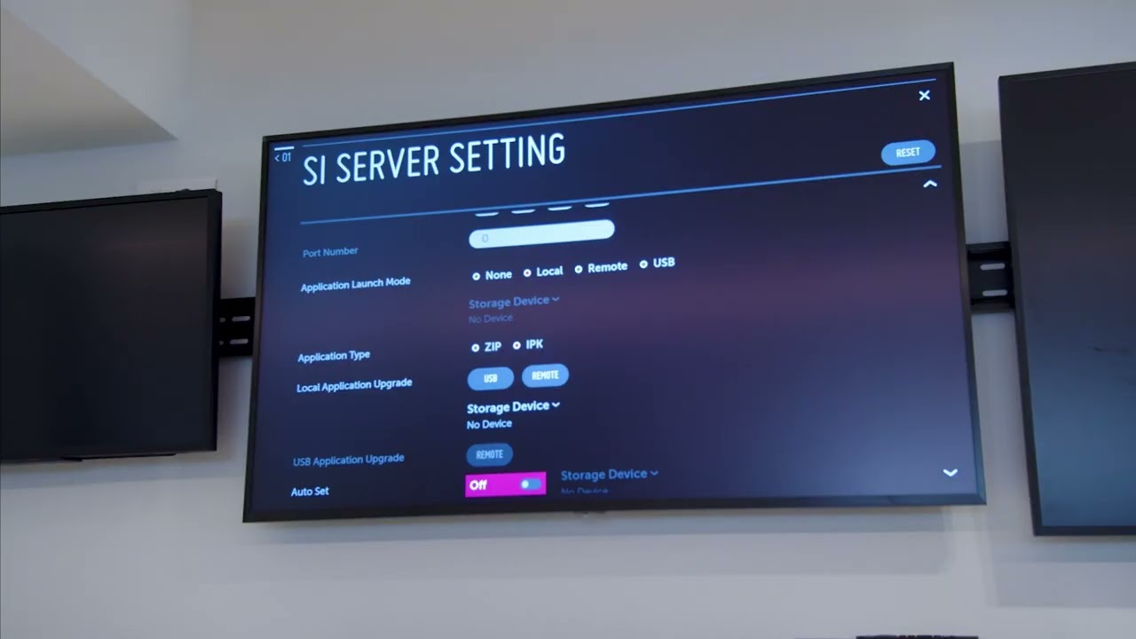 How to set up an LG WebOS player
