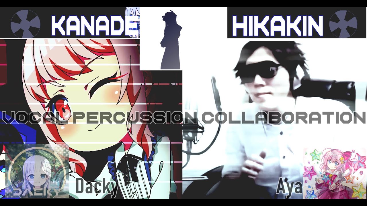 宵崎奏 vs Hikakin voice Percussion.Nhato apple