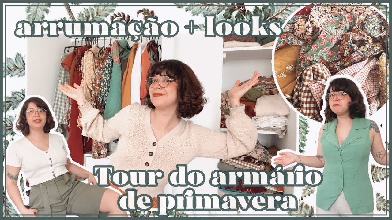 TOUR PELO CLOSET DE PRIMAVERA E VERÃO em Paris - Troca e Looks