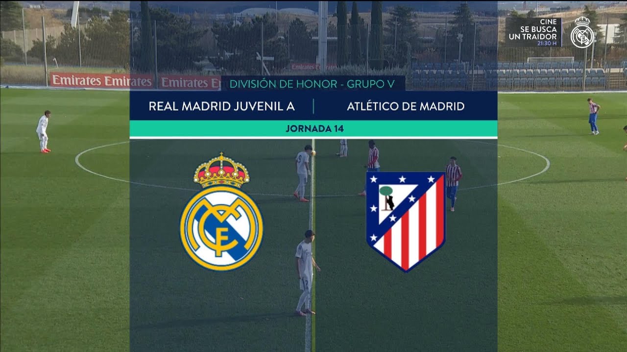 Real Madrid Juvenil A - Atlético de Madrid (J14 - División de Honor Juvenil) - RMTV