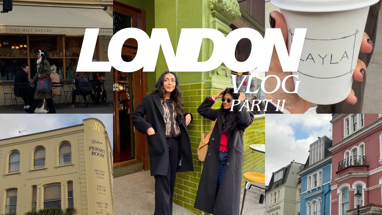 LONDON VLOG PART 2 | Notting Hill, Regent Park, Trader Joe’s Haul & More 
