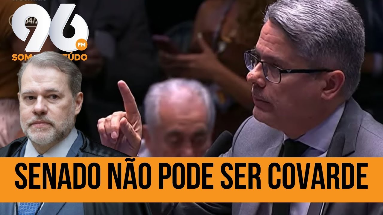 ALESSANDRO VIEIRA COBRA QUE SENADO ENFRENTE AMEA&Ccedil;AS FEITAS POR MINISTROS DO STF 