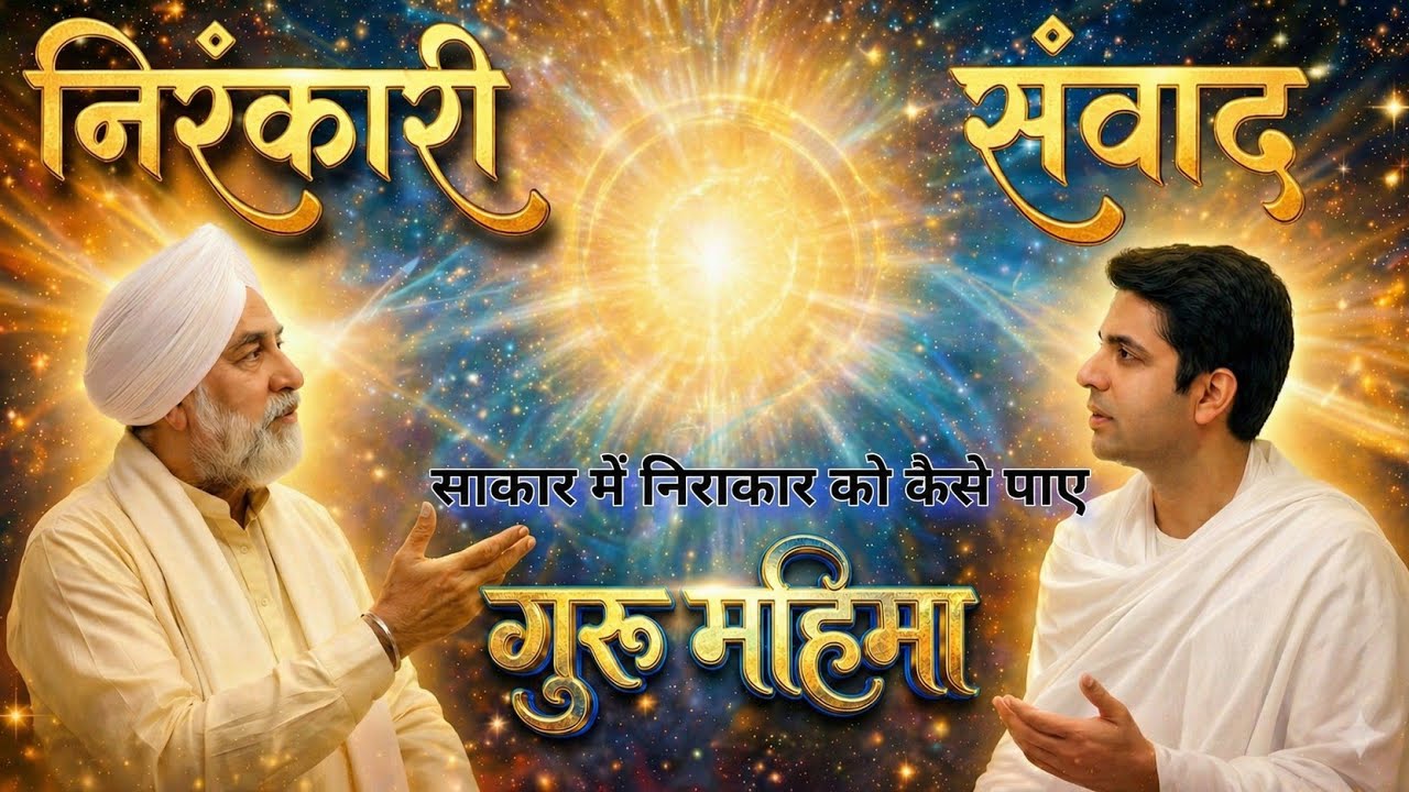 ​निराकार ईश्वर को पाने के लिए 'साकार गुरु' क्यों जरूरी है? | Nirankari samvad | Spiritual Discourse
