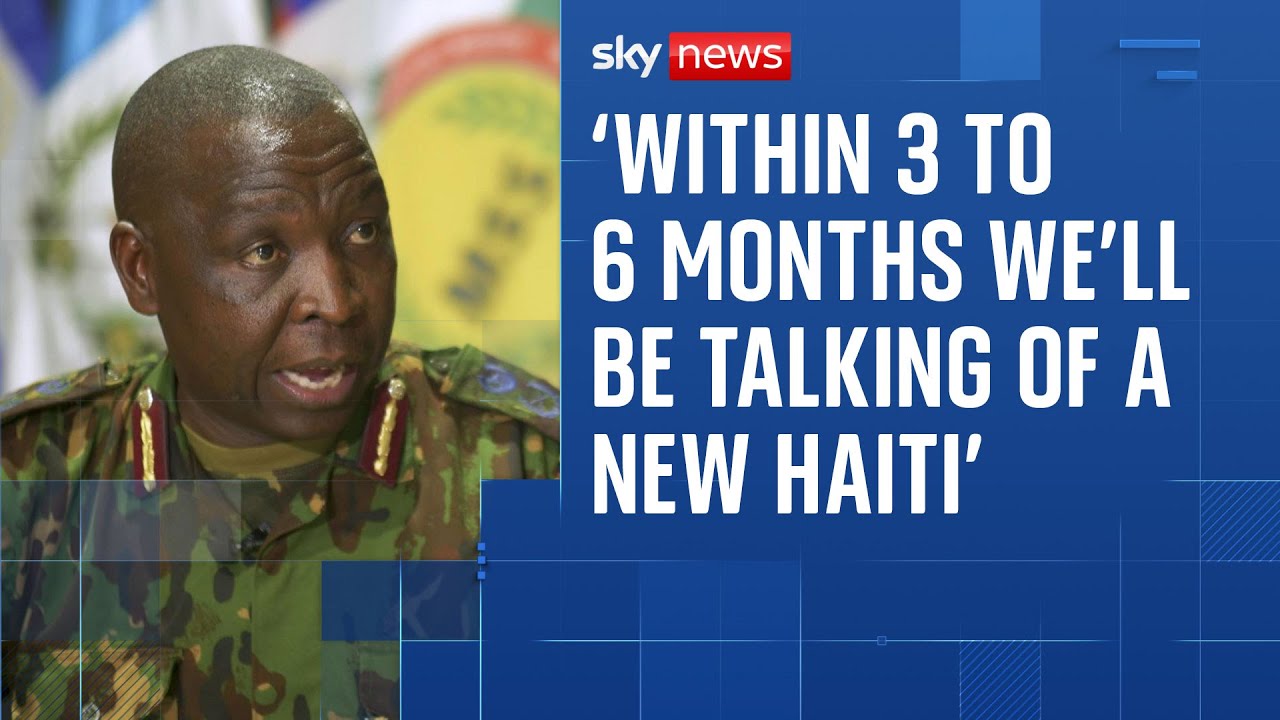 'This is a mission possible': Commander says his security force is Haiti's 'only hope'