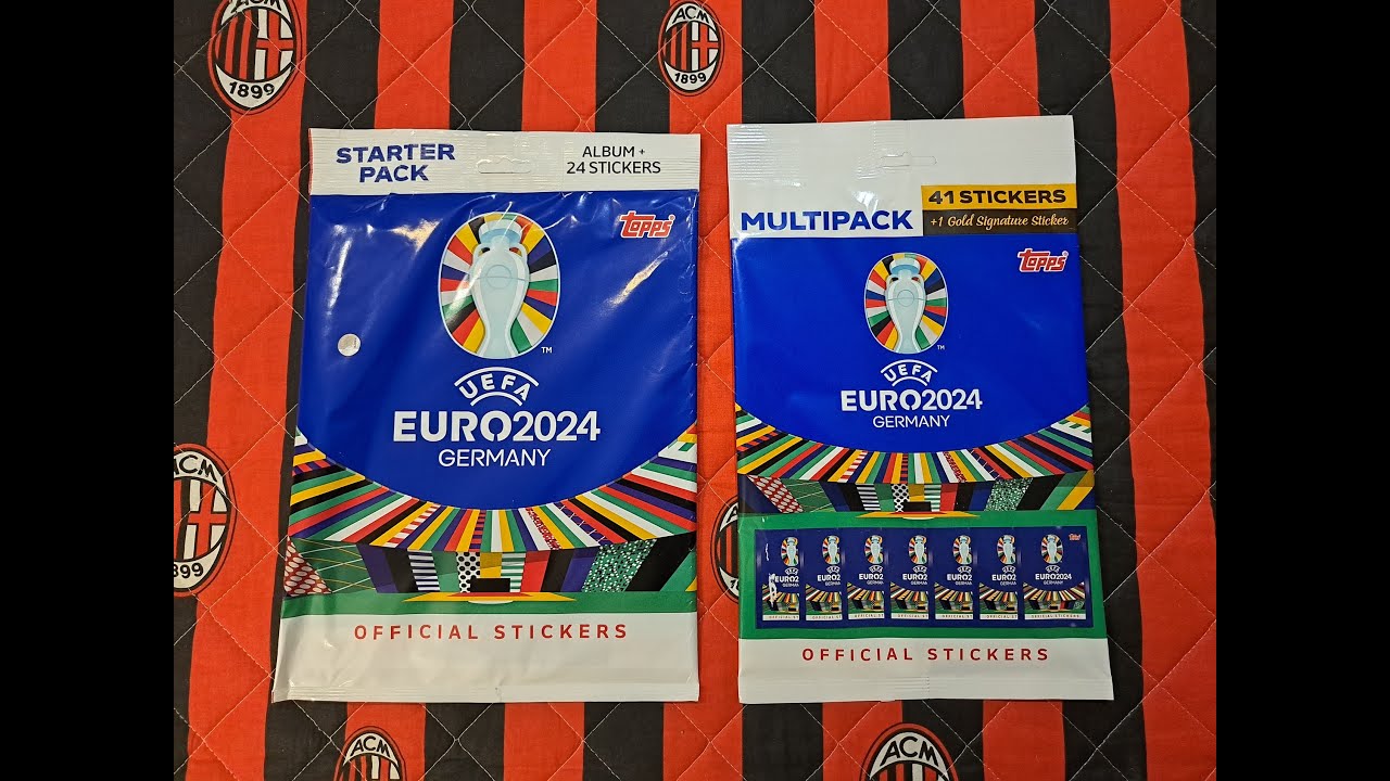 TOPPS UEFA EURO 2024 GERMANY - OTWIERAM ZESTAW STARTOWY I MULTIPACKA - JEST LEWANDOWSKI!!!
