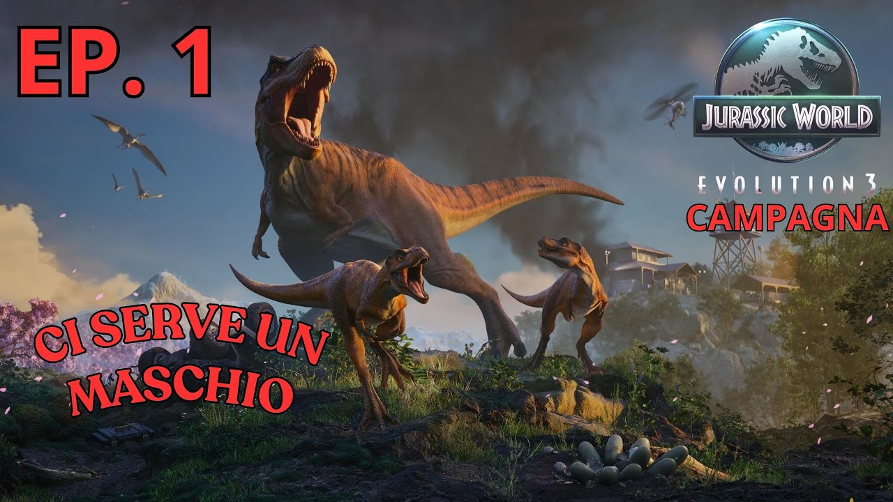 FINALMENTE Jurassic World Evolution 3 - Campagna ep.1 - Gameplay ITA