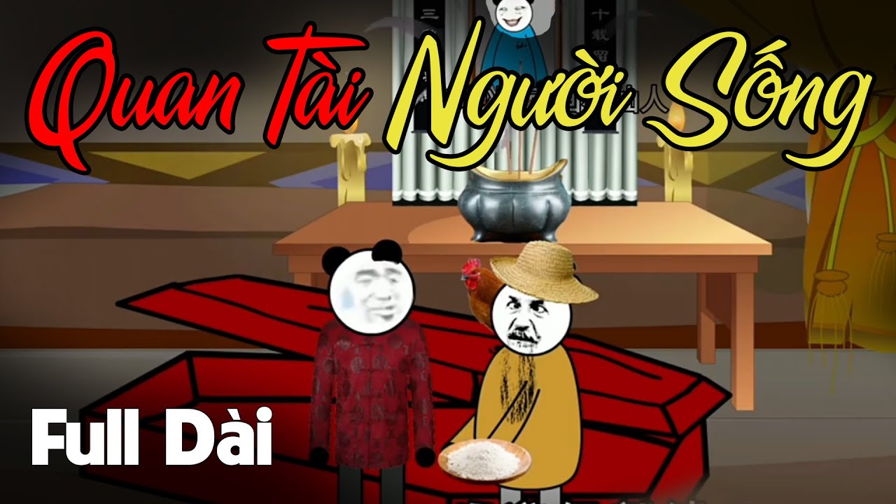 (Full Version) QUAN TÀI NGƯỜI SỐNG - Hoạt Hình Kinh Dị  | Gấu Sợ Hãi TV