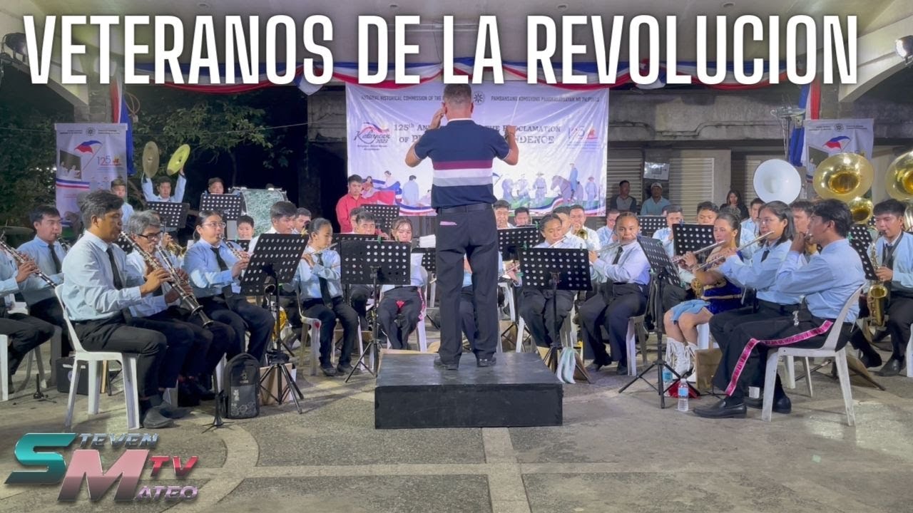 Veteranos De La Revolucion - Saint Mary Magdalene Band- Musikalayaan Serenata 2023 | Steven Mateo TV