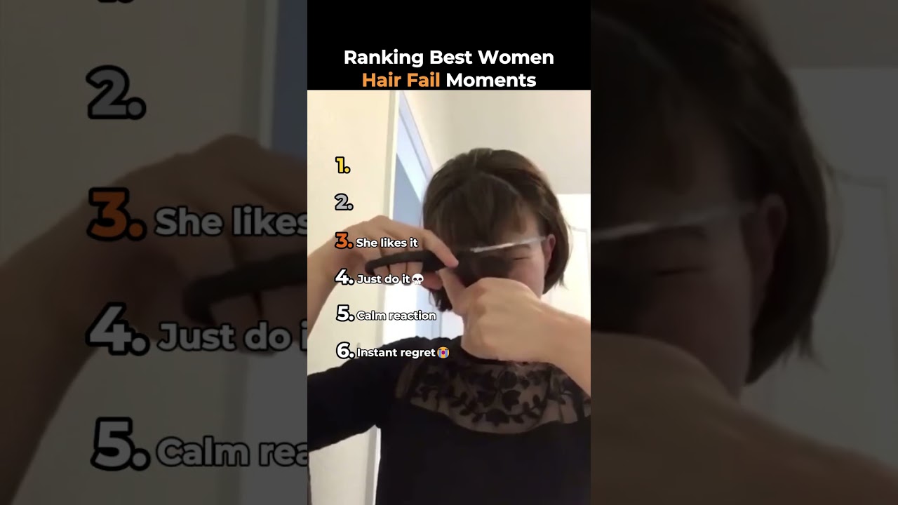 Ranking The Best Women Hair Fail Moments
