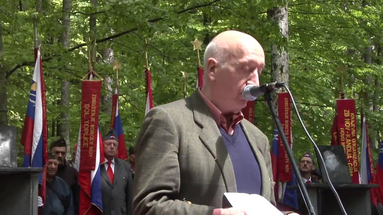 27.04.2016 Baza 20: Posnetek odkritja spomenika  Ivanu Mačku Matiji