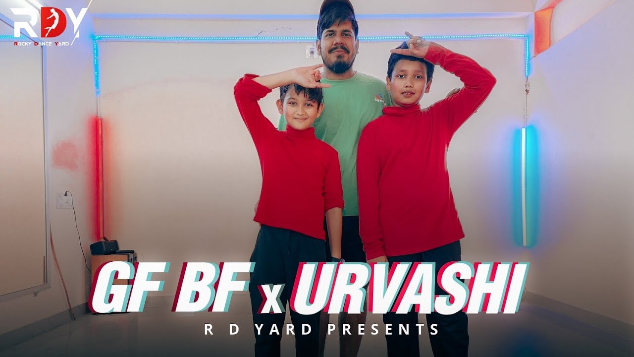 GF BF x URVASHI II Rocky Dance Choreography II RDYard #yoyohoneysingh #bhushankumar #sahidkapoor