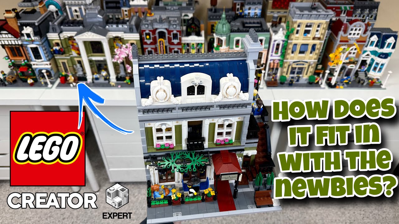 Parisian Restaurant Integration! How does it sit with the new LEGO Modulars?