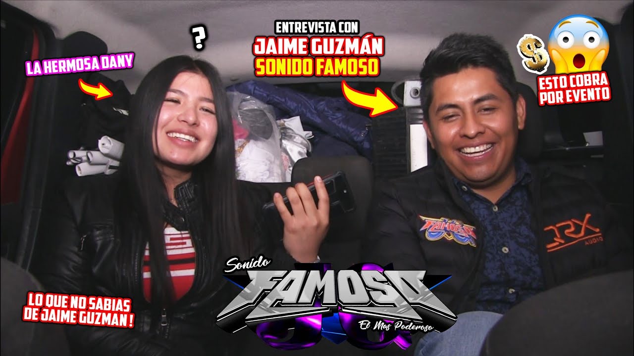 🔴 ENTREVISTA CON JAIME GUZMÁN SONIDO FAMOSO CON LA HERMOSA DANY CONDUCTORA DE MDTV