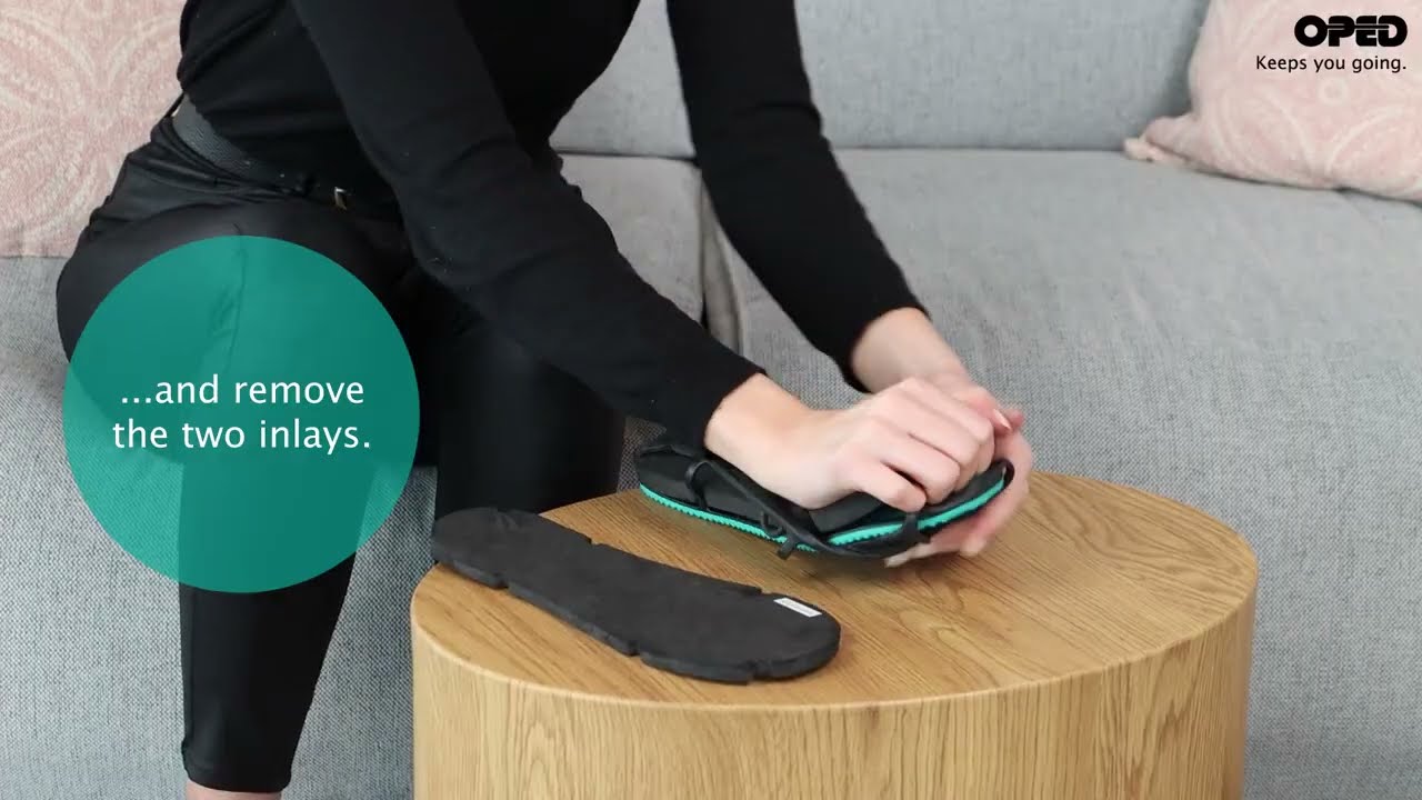 Oped EVENup Orthotic Shoe Lift  - Hight adjument video