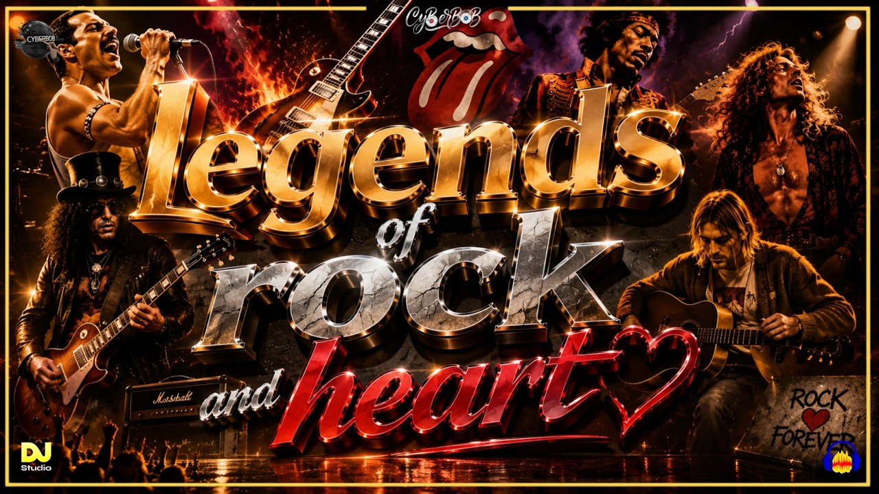 Legends of Rock & Heart Volume 2 | CyberBob in The Mix