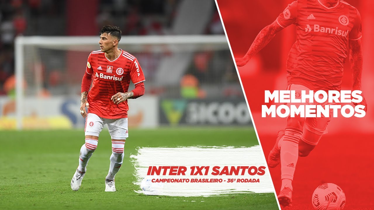 Melhores Momentos: Inter 1x1 Santos  - 36&ordf; rodada/Brasileir&atilde;o